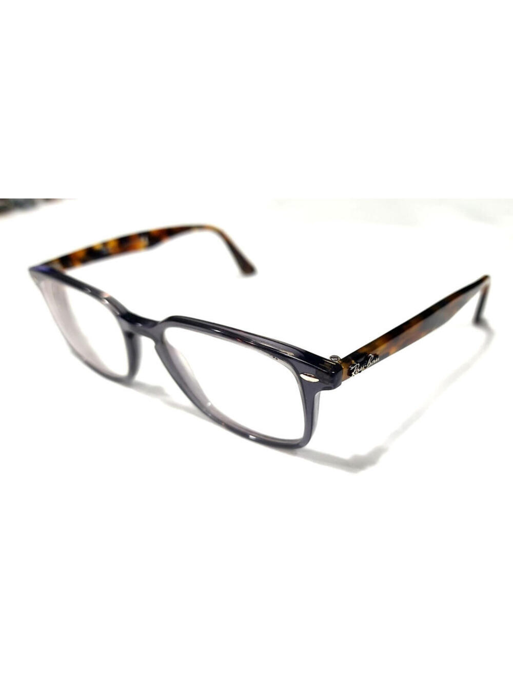 Ray Ban RB5353 5629 Gray Tortoise Square Eyeglasses Frame 52-19 145